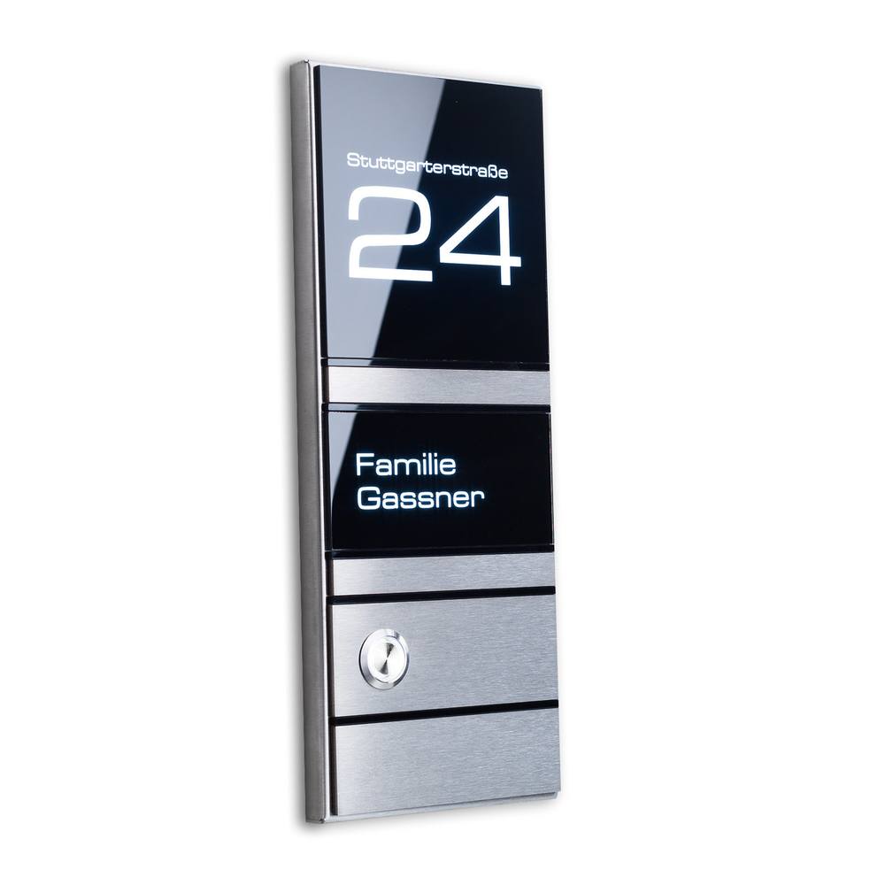 Sonnette LED design éclairée