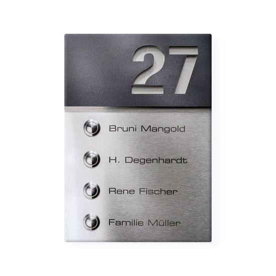 Klingel aus Edelstahl