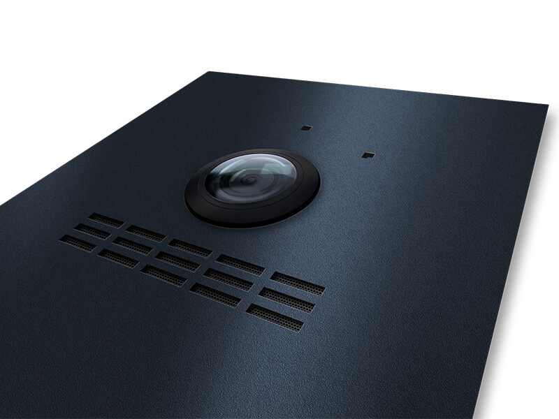 Metzler VDM10 2.0 Mehrfamilien Video-Türsprechanlage | 2 Klingeltaster | Kian