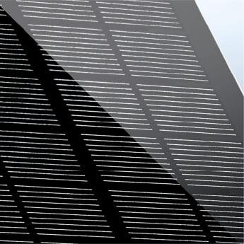 Monokristallines Solarpanel