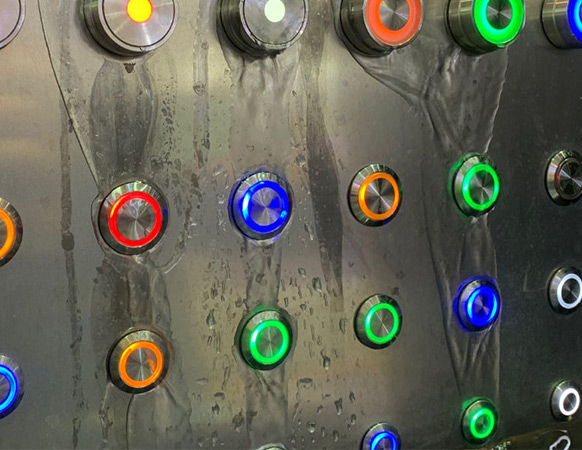 Hochwertige Edelstahl Klingeltaster