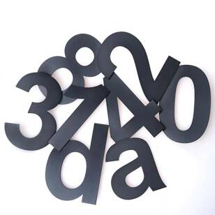 Einzelne Ziffern & Buchstaben