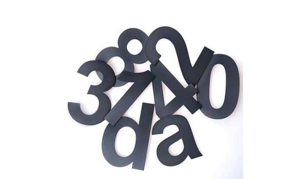 Einzelne Ziffern & Buchstaben