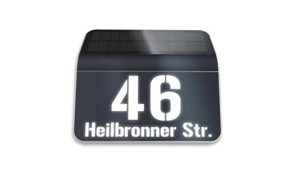 Hausnummernleuchten