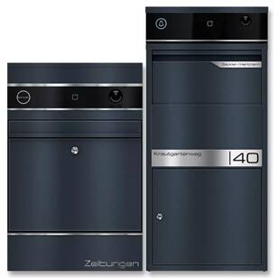 Interphones vidéo avec boîte aux lettres/à colis