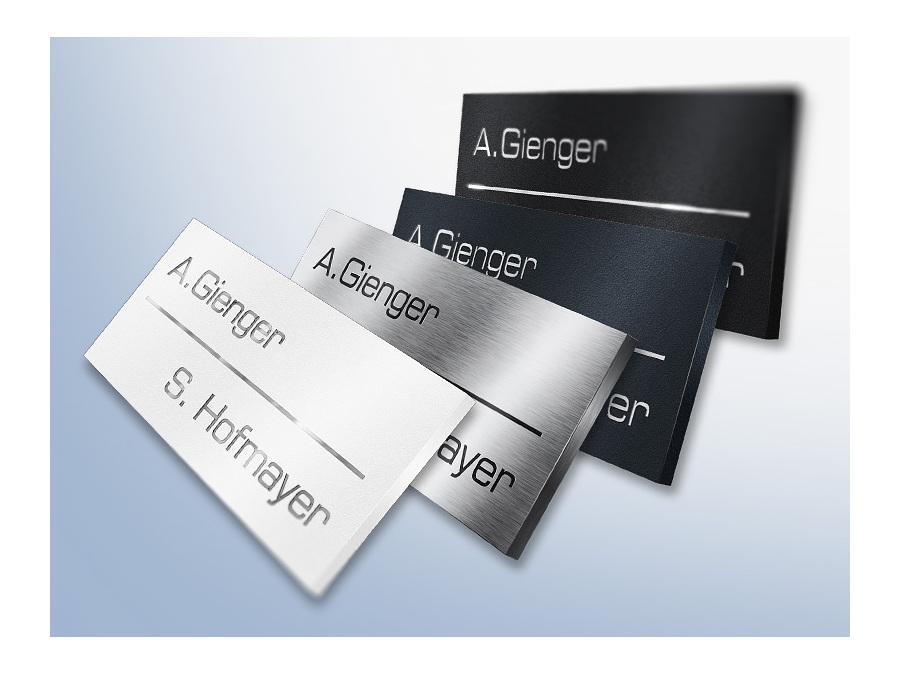 Metzler Edelstahl Briefkastenschilder: Statten Sie Ihren Briefkasten aus! - Metzler Edelstahl Briefkastenschilder: Statten Sie Ihren Briefkasten aus!