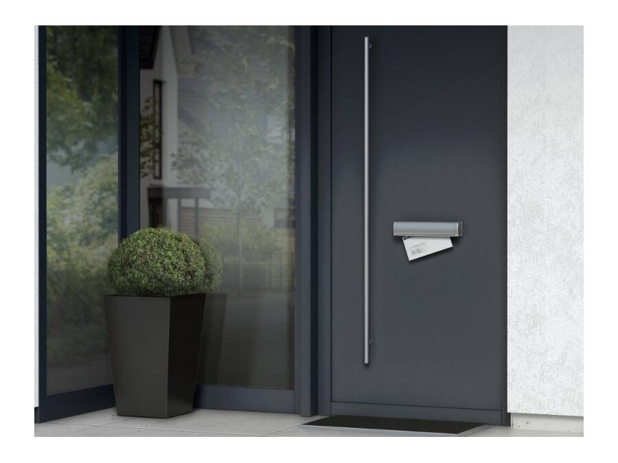 Unser Neuzugang: Briefeinwurf - Metzler Briefeinwurf Einwurfklappe