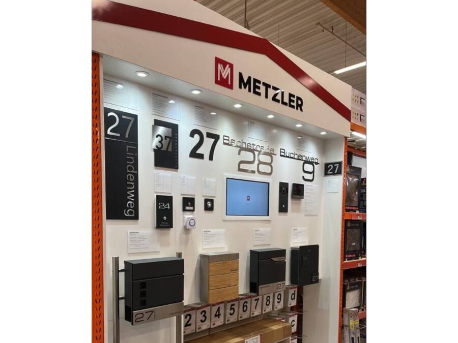 Metzler goes Bauhaus - Metzler Produkte bei Bauhaus