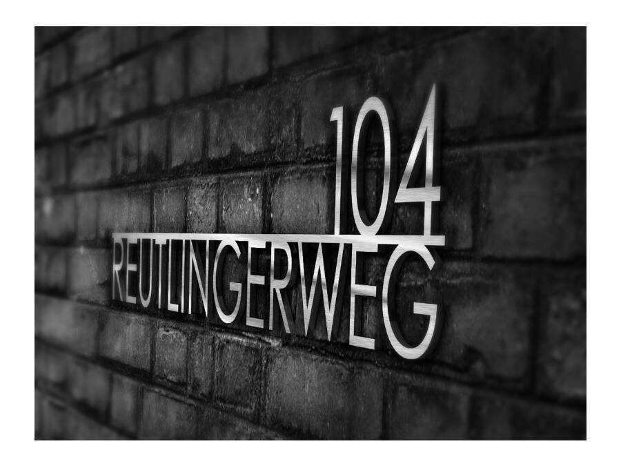 Ulteriori scritte speciali per il Vostro ingresso - Metzler scritte Modelli Oskar, Edvin e Holm