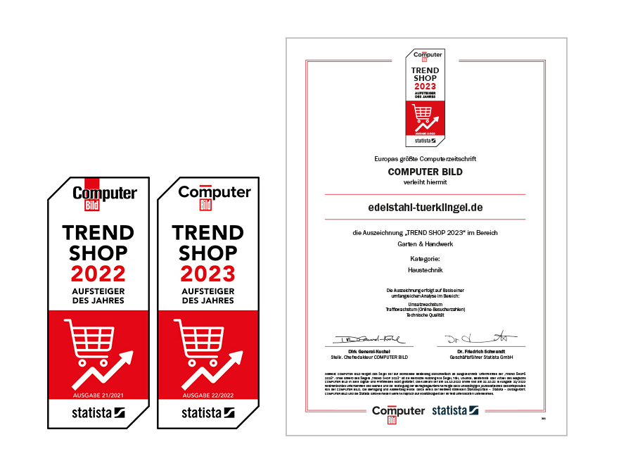 Doppelt hält besser - zum zweiten Mal in Folge Trendshop  - Doppelt hält besser - zum zweiten Mal in Folge Trendshop 