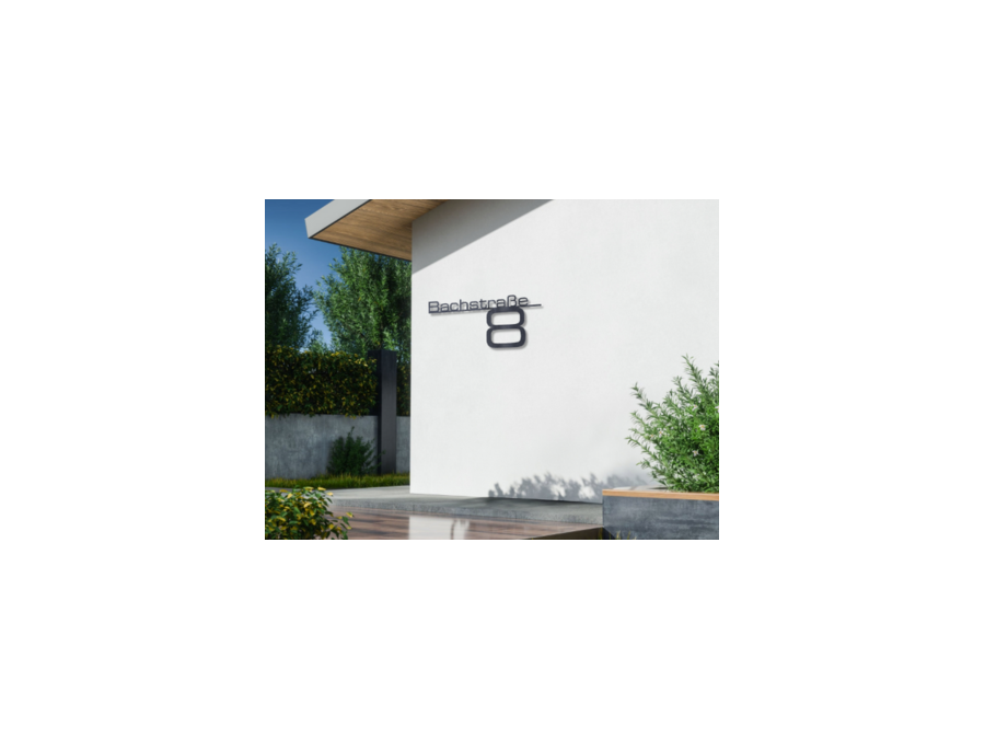 Pâques approche : numéros de maison et lettrages décoratifs - Lettrages décoratifs & plaques de numéros de maison : fêter Pâques & le printemps avec style