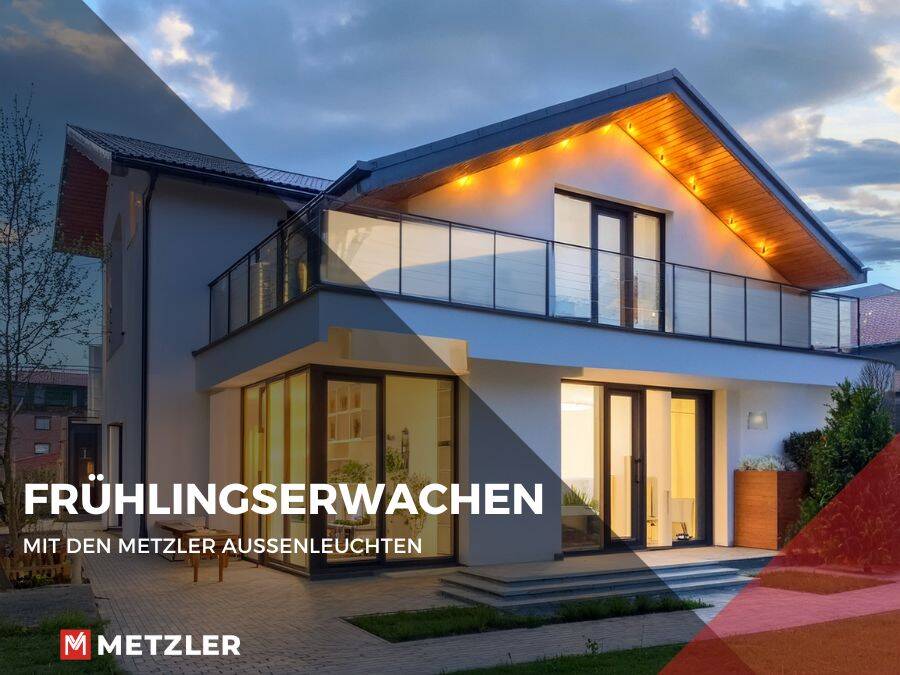 Frühlingsabende - Längere Tage, schönere Abende: Außenleuchten, die Atmosphäre schaffen - Frühlingsabende erhellen: Stimmungsvolle Außenbeleuchtung für Garten & Terrasse