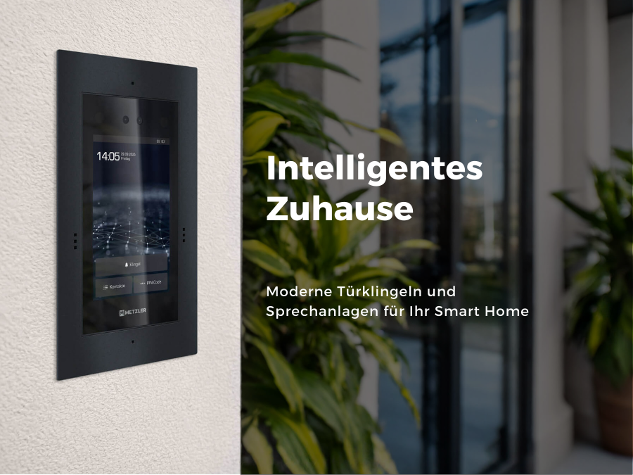 Maison intelligente : sonnettes et interphones modernes pour votre Smart Home - Sonnettes & interphones intelligents pour votre Smart Home : sécurité, confort & fonctionnalité