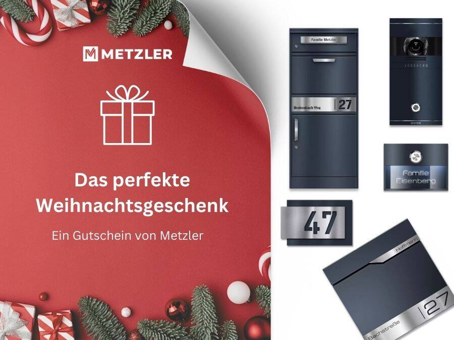 Le cadeau de Noël parfait : le bon d\'achat Metzler - Le bon d\'achat Metzler – Le cadeau de Noël parfait pour vos proches