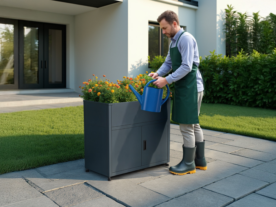 Frische Optik für den Eingangsbereich: Tipps zur Frühjahrsaufwertung - Frühjahrsputz mit Metzler: Eingangsbereich & Garten fit für den Frühling machen 