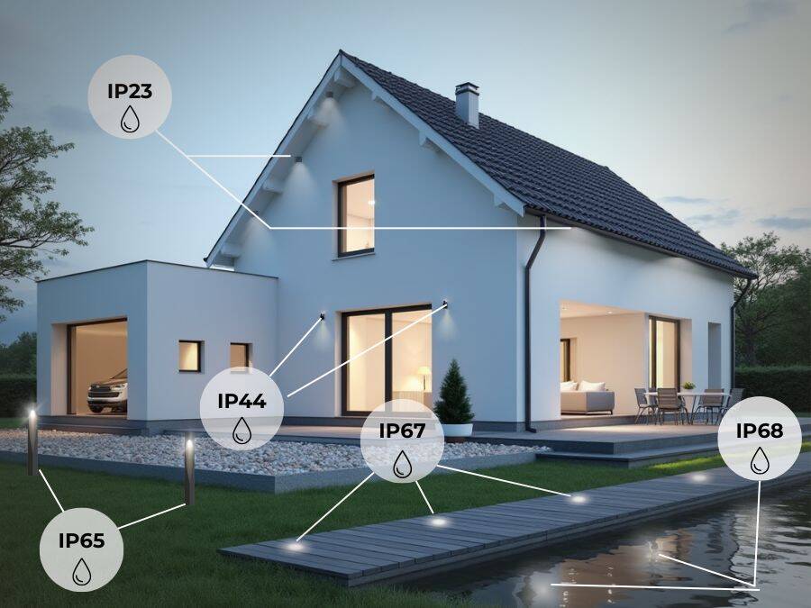 Comprendere il grado di protezione IP: a cosa fare attenzione per i prodotti da esterno - Grado di protezione IP spiegato | Quello che dovete sapere sulla tecnologia resistente alle intemperie