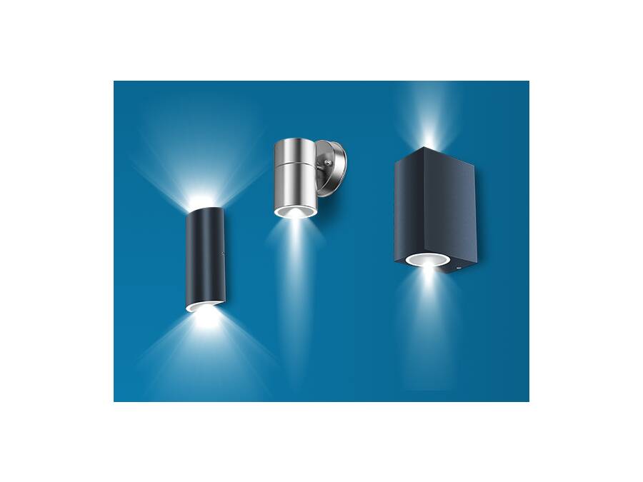 Lampade da esterno LED in antracite RAL7016 - Lampade da esterno LED antracite RAL7016