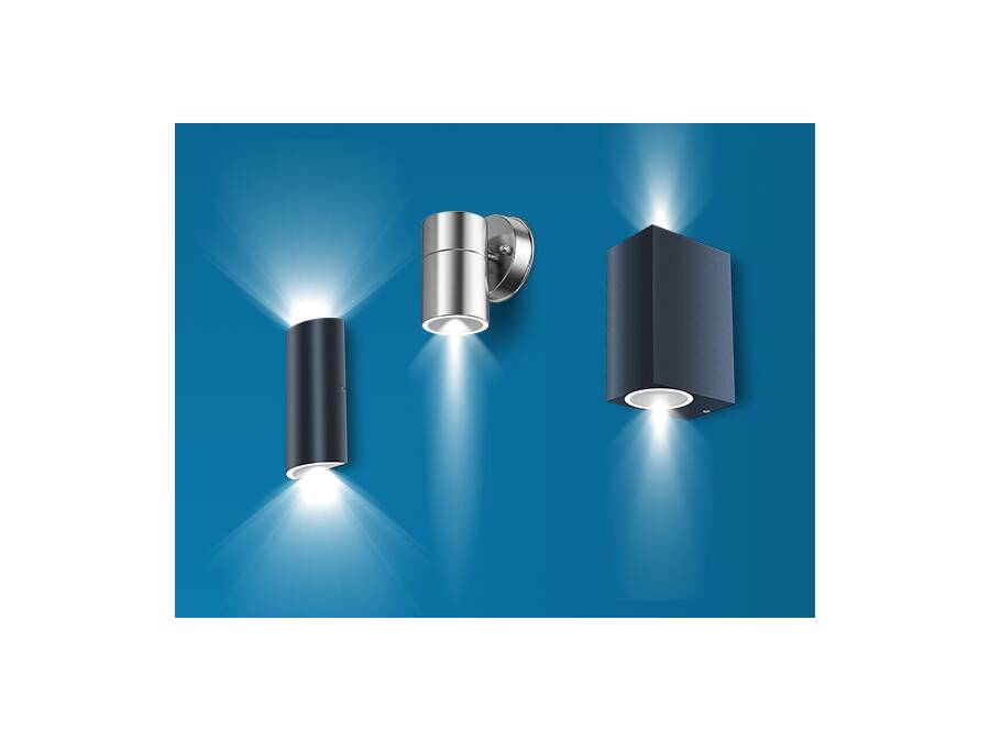 LED-Außenleuchten in Anthrazit RAL7016 - LED-Außenleuchten Anthrazit RAL7016