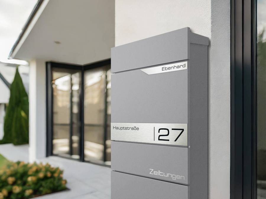 Metzler Standbriefkasten Alves Hauseingang