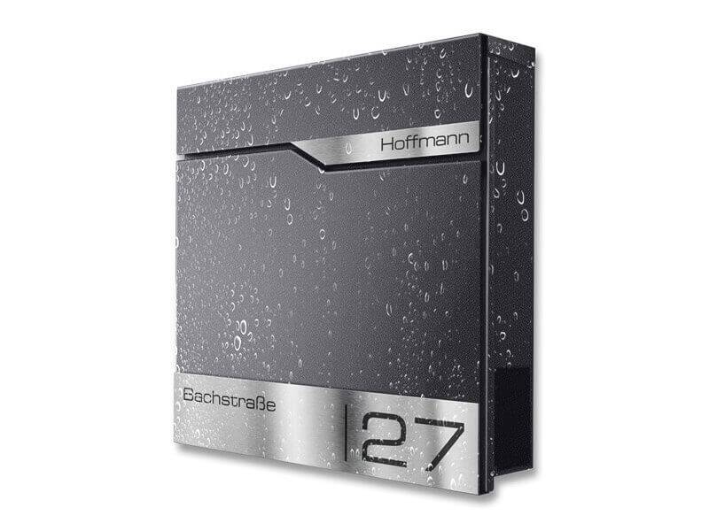 Metzler Briefkasten DB703 Eisenglimmer witterungsbeständig