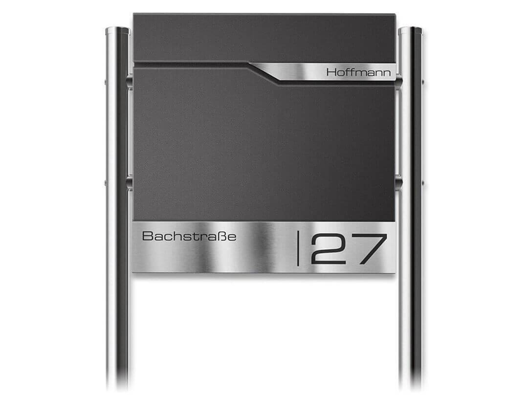 Metzler Standbriefkasten Siebert in DB703 Eisenglimmer