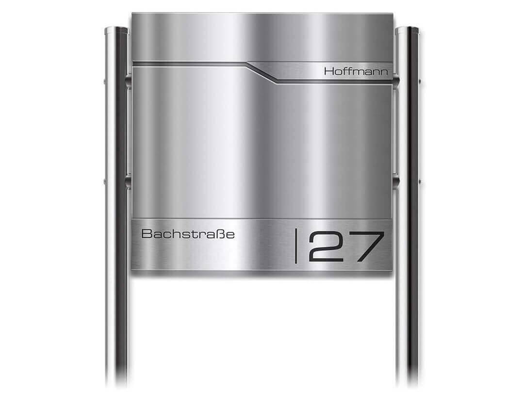 Metzler Standbriefkasten Siebert Edelstahl