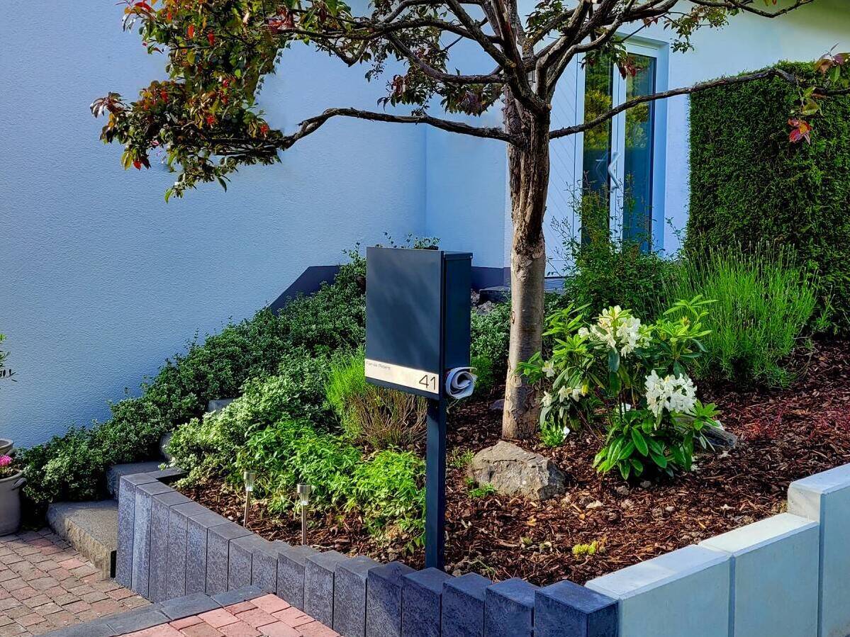 Metzler Briefkasten Anthrazit witterungsbeständig