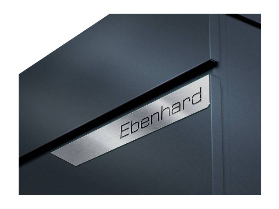 Metzler Standbriefkasten Alves Nahaufnahme Lasergravur