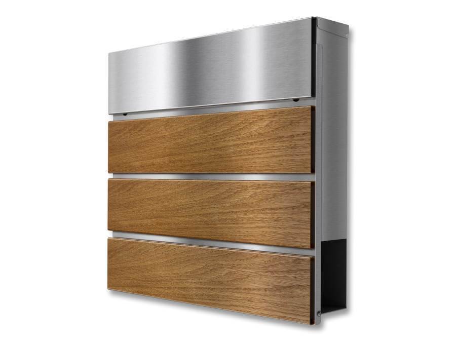 Metzler Briefkasten Anton Edelstahl - seitlich