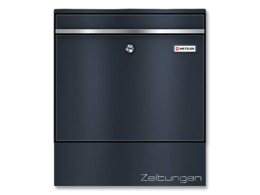 Metzler Briefkasten BK212-RE-ZF frontale Ansicht