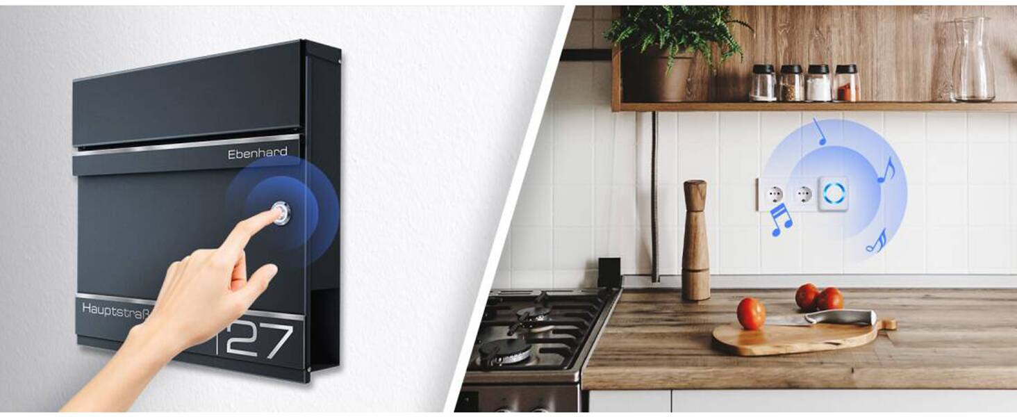 Smarte Integration mit bis zu 200 m Reichweite