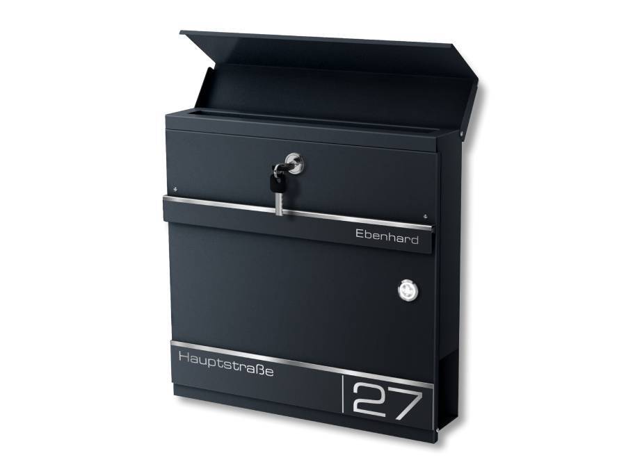 Metzler Funkbriefkasten Hermann geoeffnet