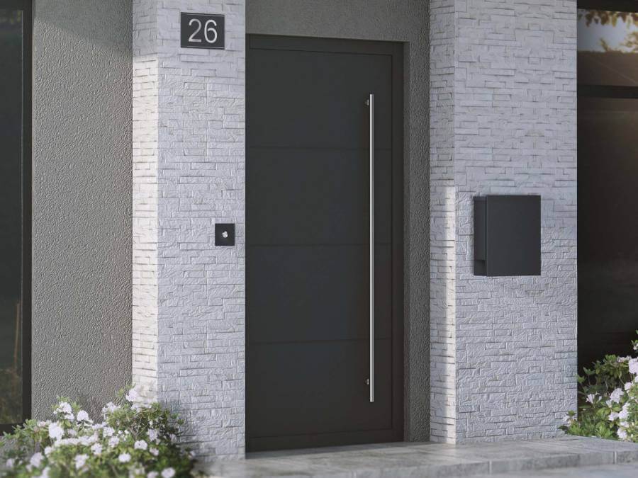 Metzler Briefkasten Lepo an Fassade