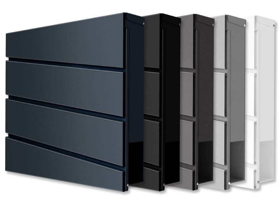 Metzler Briefkasten Neumann zeitlos - in verschiedenen Farbvarianten