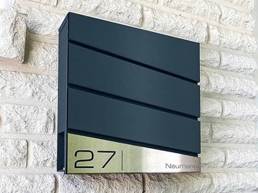 Briefkasten Metzler Neumann am Hauseingang