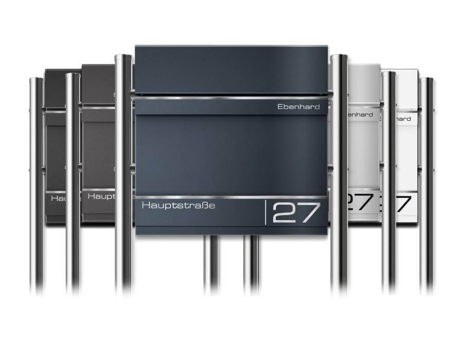 Metzler Standbriefkasten Hermann - Farbvarianten