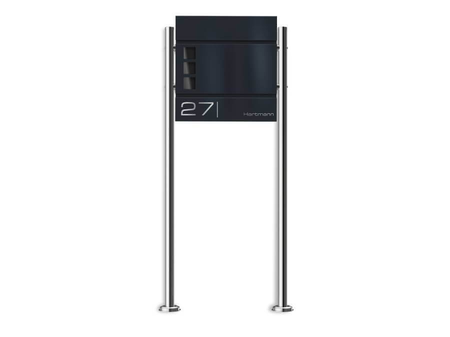 Metzler Standbriefkasten Cube frontal