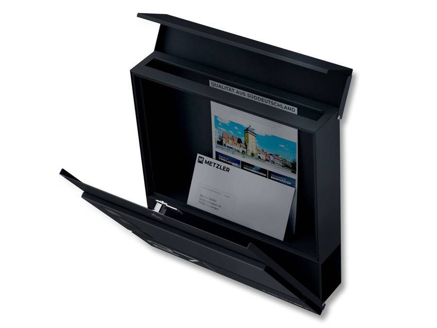 Metzler Briefkasten Svena frontal rechts