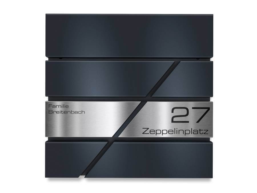 Metzler Briefkasten Zeppelin frontal