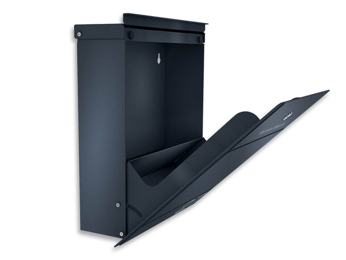 Metzler Briefkasten Modell 01- Infografik zu Abmessung