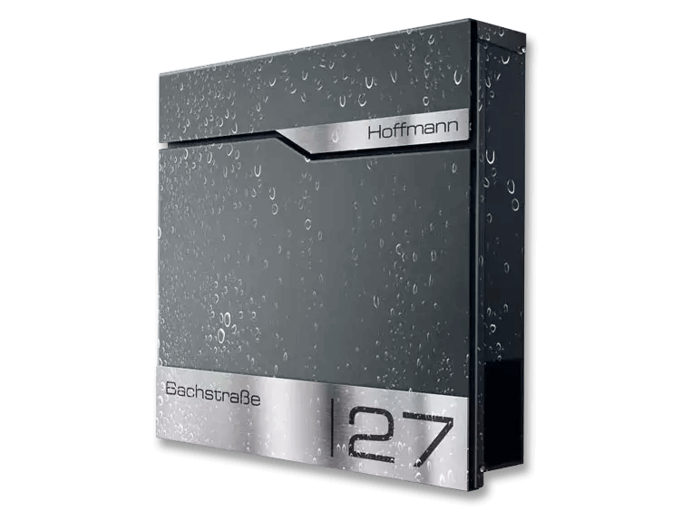 Metzler Briefkasten Edelstahl witterungsbeständig