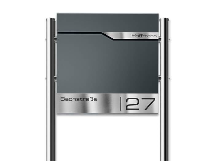 Metzler Standbriefkasten Siebert Edelstahl