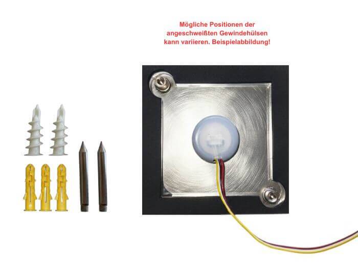 Türklingel mit Aufputzrahmen