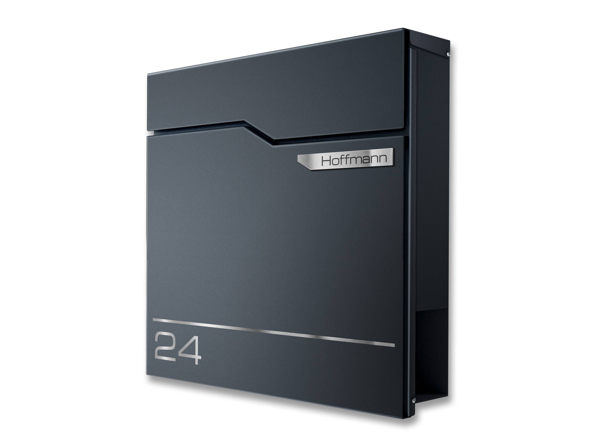 Metzler Briefkasten Anthrazit witterungsbeständig