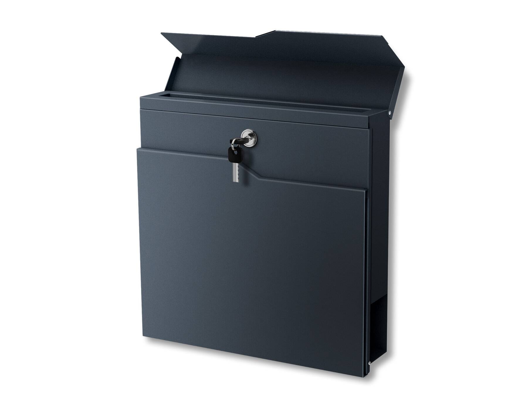 Metzler Briefkasten Anthrazit witterungsbeständig