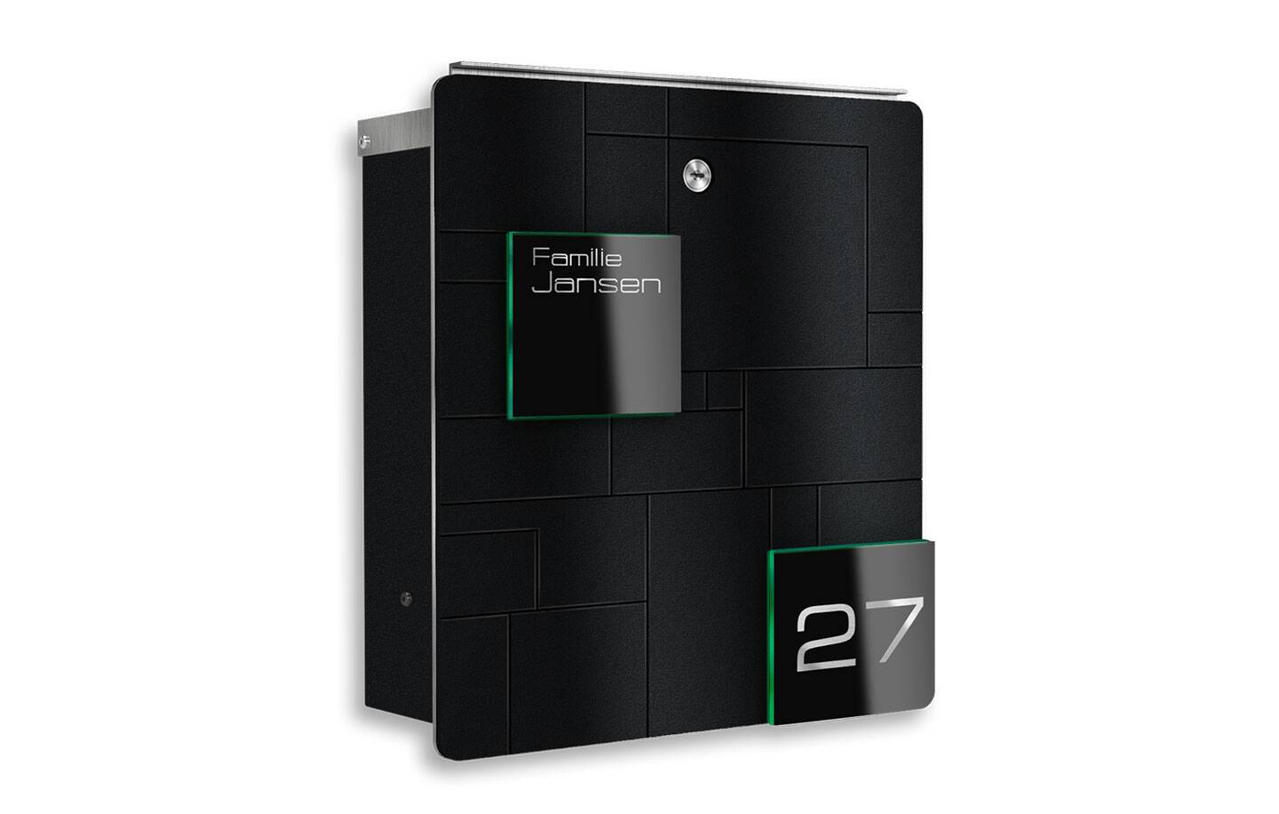 Metzler Briefkasten Anthrazit witterungsbeständig