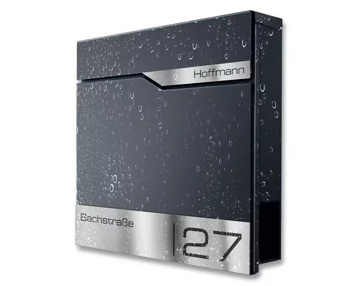Robuster Boîte aux lettres avec Revêtement par poudre gegen UV-Strahlung et corrosion