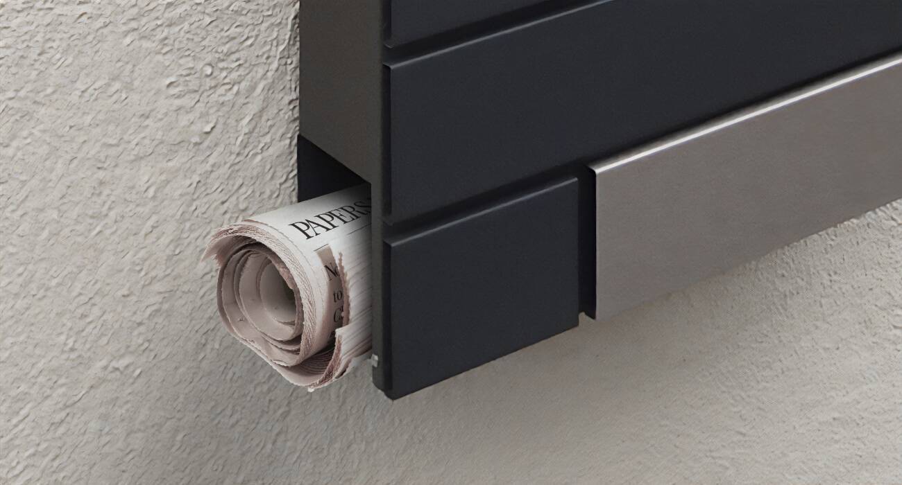 Metzler Briefkasten Modell-G Integriertes Zeitungsfach 