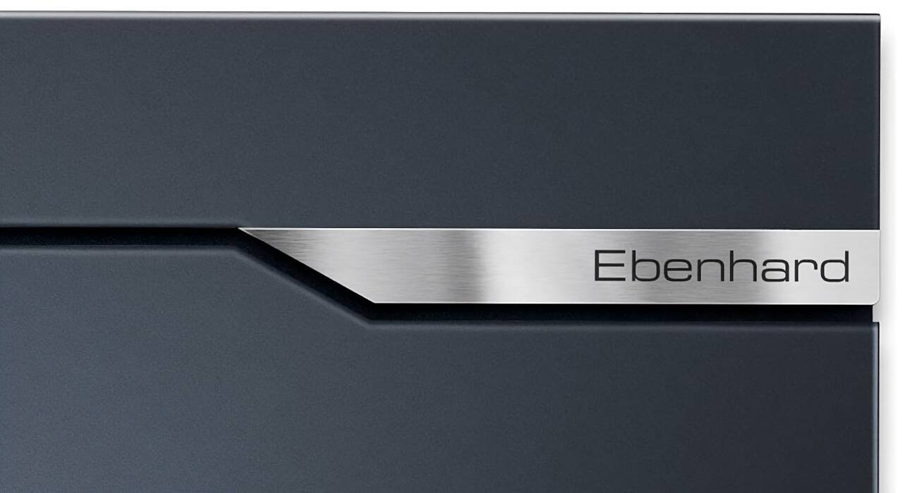 Metzler Edelstahl Briefkasten Ebenhard Individuelle Gravur