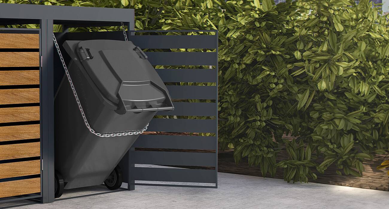 Integrierte Halterung